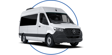 white sprinter van rental